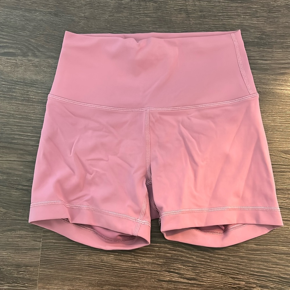 Lululemon 4” biker shorts. Size 6.